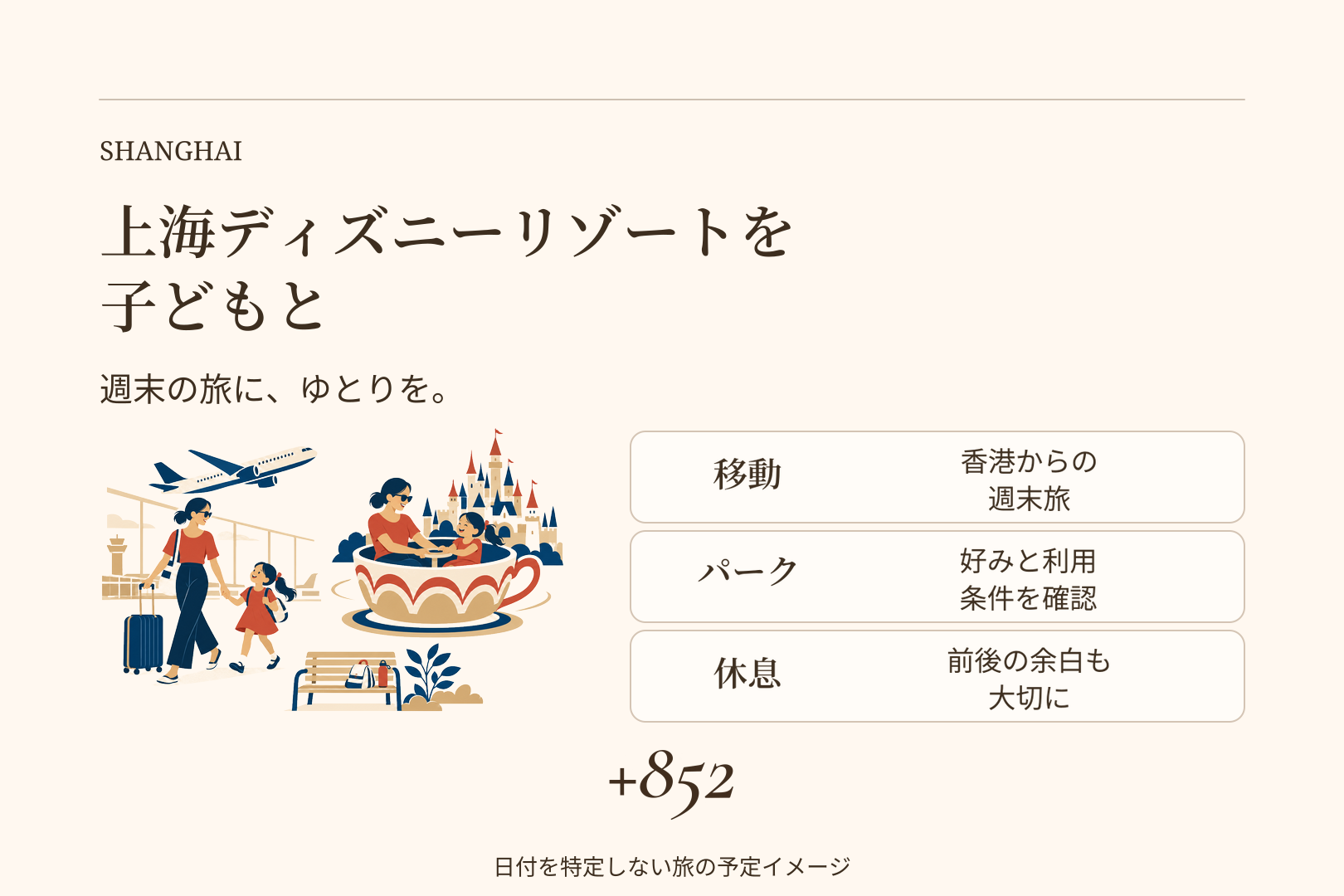 上海ディズニーリゾートを子どもと｜香港から週末で行く、チケットとアトラクションと宿の選び方の記事画像